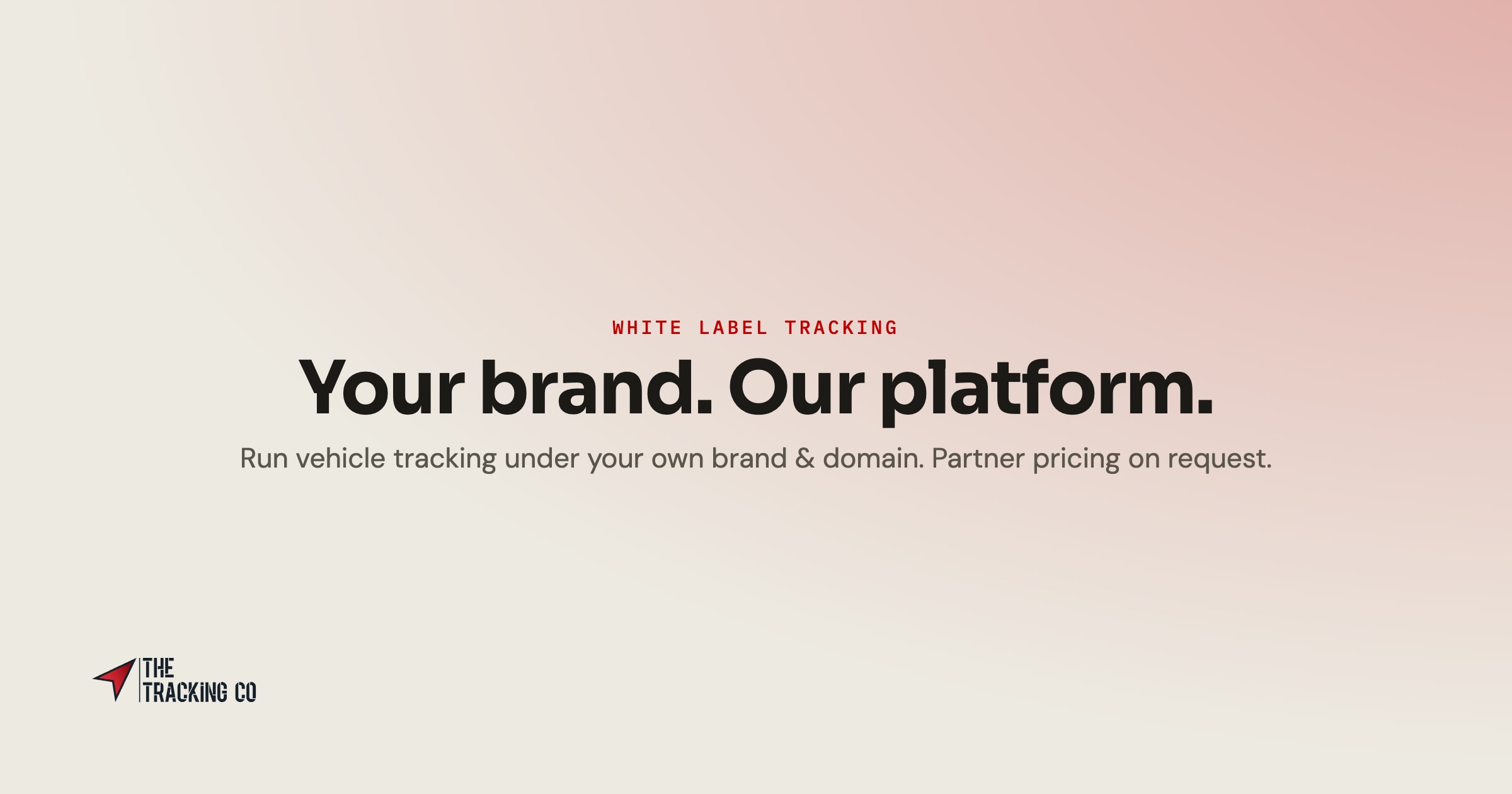 White Label Vehicle Tracking South Africa | The Tracking Co